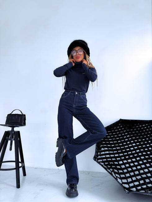 Klasiskā bītlene - NAVY ZILA